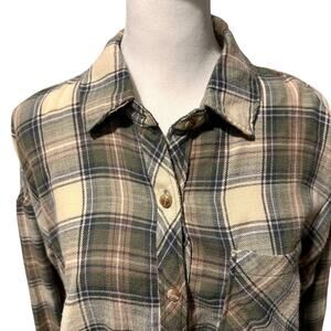 Becool Flannel, Earth tones, S/M